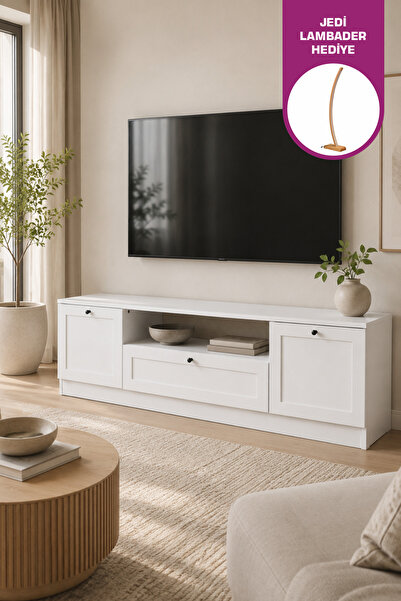 VİLİNZE Terra 160 Cm Kapaklı Raflı TV Ünitesi