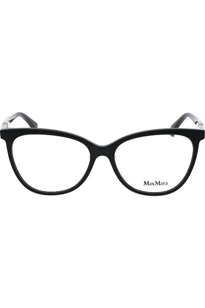 Maxmara Max Mara MM5018-F 001 Дамски рамки за очила, Черни, 55 мм