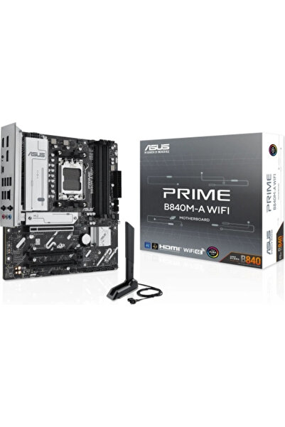 ASUS Placa de baza PRIME B840M-A WIFI AMD B840 Socket AM5 mATX