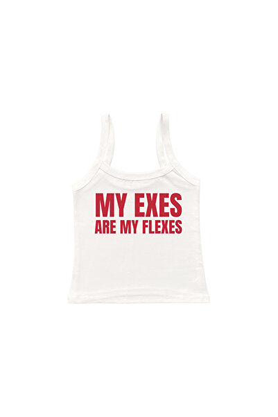 lethestudios Ex Baskılı Askılı Bluz
