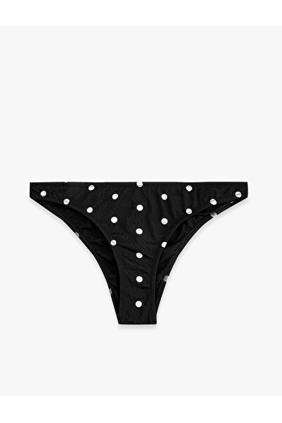 Koton Puantiye Desenli Brazilian Bikini Altı