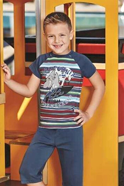 ALFA AKSESUAR 03 Boy's Capri Set 100% Cotton 5333