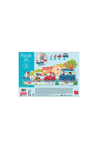 GOULA Puzzle Vehicule XXL 18 piese