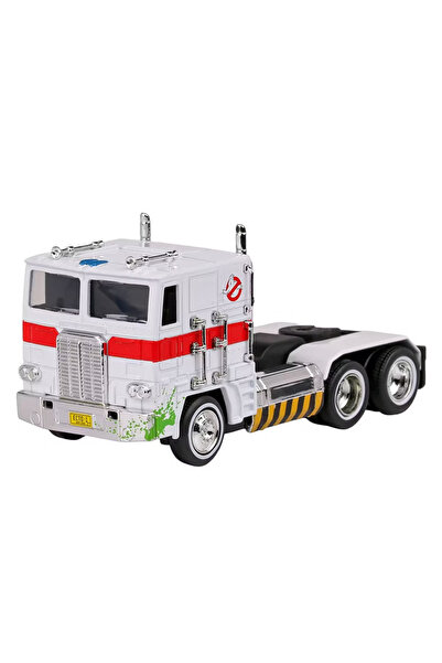 Jada Sigilat- Camion Optimus Prime Transformers G1 x Ecto 1- Scara 1/32-