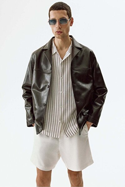 H&M Relaxed Fit Linen-blend shorts