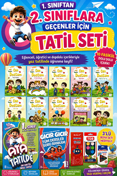 Ata Yayıncılık 1. Sınıftan 2.Sınıfa Geçenler İçin Ata Tatilde Fasikülü + Tüm ...