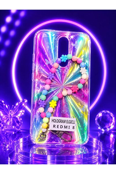 Anadolu Aksesuar Xiaomi Redmi 8 Uyumlu Hologram Elgeçli Kılııf