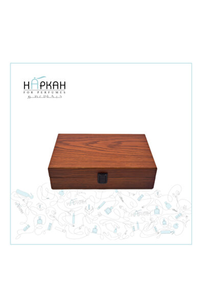 Hapkah Luxury wooden box, light brown color, quarter kilo size