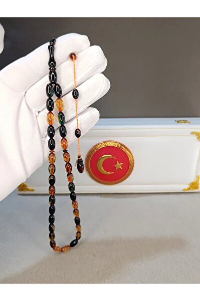 HALİL KOÇAK Fire Amber Prayers Beads, Handcrafted with System, Made by Artisans