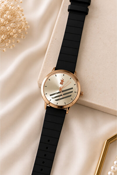 G Sport POLO Stylish Women's Wristwatch with Silicone Strap (Fits Any Wrist)