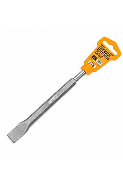 DINGQI Daltă lată SDS-Plus 14 x 350 mm – Daltă pentru îndepărtarea betonului,...