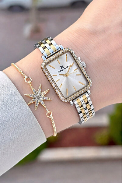 Daniel Klein Gold Gray Color Same as in the Image 21 mm Women's Wristwatch an...