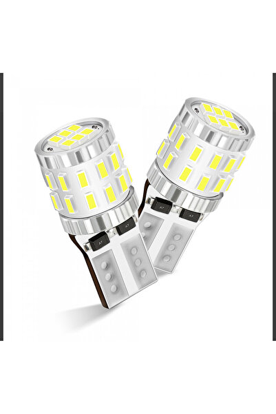 OEM 2 Τεμάχια T10 LED 12V/24V 30 SMD 300LM 3W ψυχρό λευκό 6500Κ A620-W-T10-2 ...
