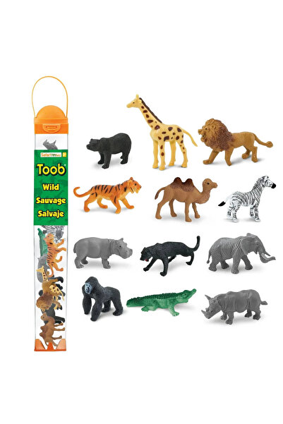Safari Ltd Animale sălbatice. Set de figurine într-un tub Safari Ltd.