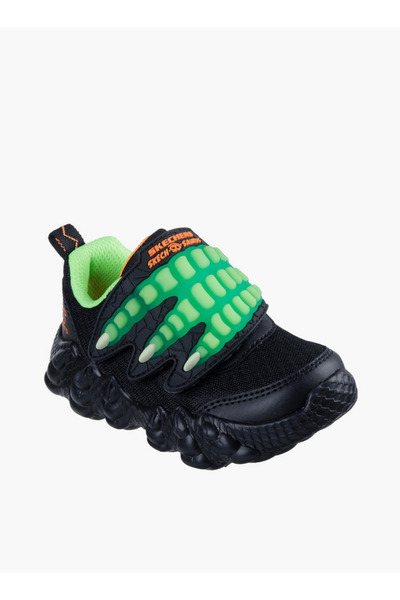 SKECHERS Boys LIL' SAURUS Hook & Loop Sneakers