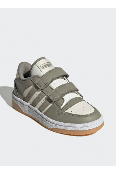 adidas حذاء رياضي للأولاد من بويس بريك ستارت EL Hook & Loop Ankle Sneakers