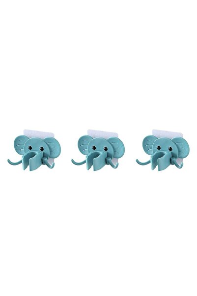 STARSTAR 3pcs Elephant Shower Head Bracket Cartoon Shower Head Fixator random...