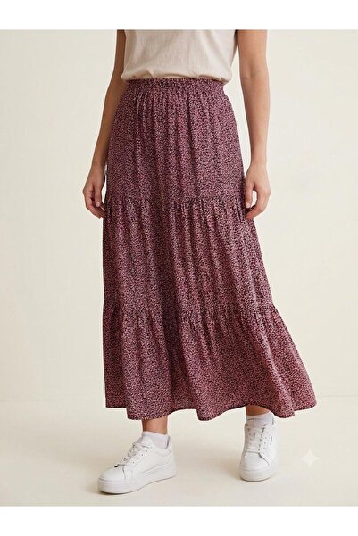 Orly More Plus Size Women's Elastic Waist Skirt