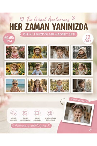 BEYAZ ÇERÇEVELİ MAGNET 65X95mm