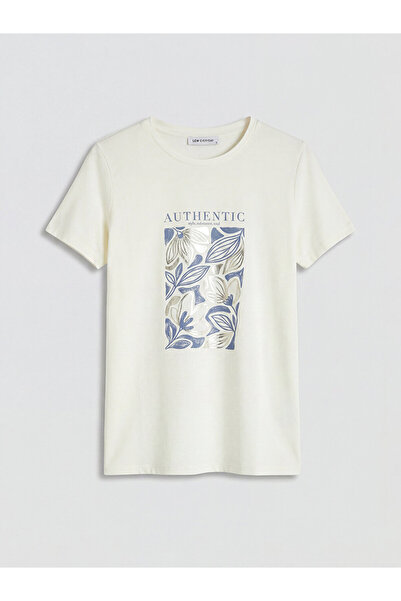 LC Waikiki Γυναικείο T-shirt με λαιμόκοψη Crew