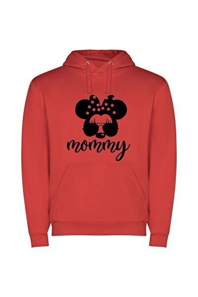 iLovePrints Elegant Disney Character Portrait Φούτερ με κουκούλα σε χρώμα Κόκ...
