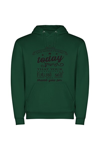 iLovePrints Future Gratitude: Inspiring Tomorrow! Φούτερ με κουκούλα σε χρώμα...