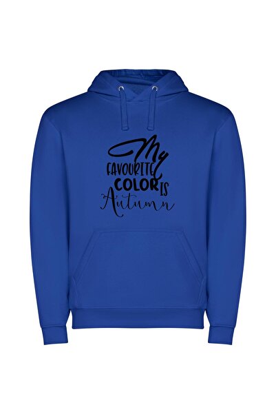 iLovePrints Autumn's Colorful Monochrome Journey Φούτερ με κουκούλα σε χρώμα ...