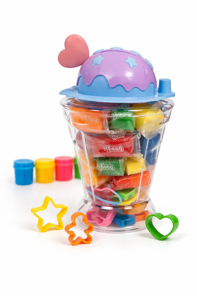 OEM Plastilină colorată + Forme – Set creativ pentru copii