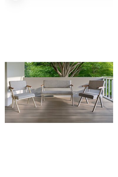 Genel Markalar Mini Metal Balkon Bahçe set