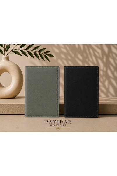 Payidar Hediyelik 2-Piece Leather Passport Cover