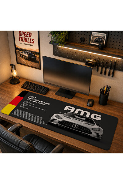 RUGRUMBA FLG1005 40x90cm Gaming Player XL Mousepad cu margini cusute, dimensi...