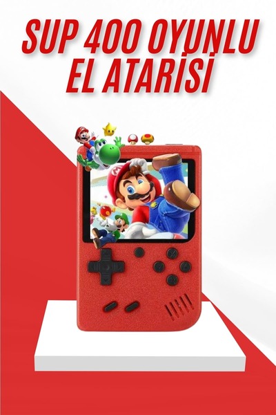 ASTRALTECH Nostalji Oyunlu Mini Atari Gamebox 400 Oyunlu El Atarisi
