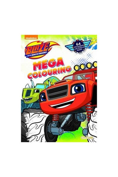 Centum Books Carte de colorat Blaze Mega