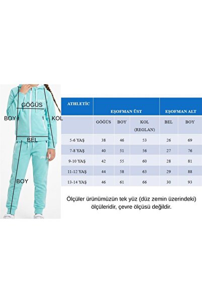 Zaziko Kids Girl's Scuba Atheletic Raglan Sleeve Hooded Diving Fabric Tracksu...