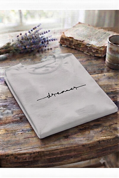 UNCİA OUTDOORS Men's Dramer Printed Crew Neck Oversized Combed Cotton T-Shirt