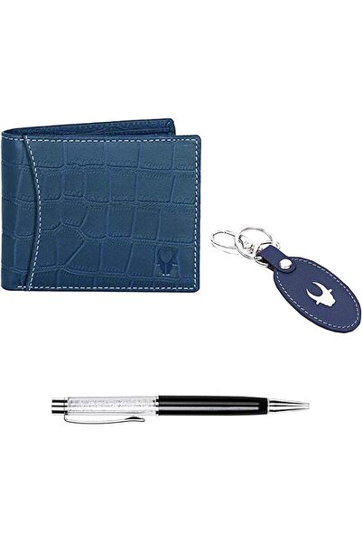 Wildhorn mens Leather Wallet Belt Combo Men's Wallet