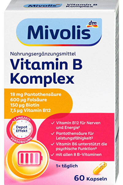 OEM Complex de vitamine B, 60 buc