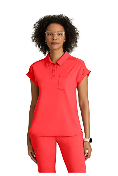 Grey’s Anatomy Grst254 Renew Women's Scrubs Top – Imported, , 360 °   Flexibl...