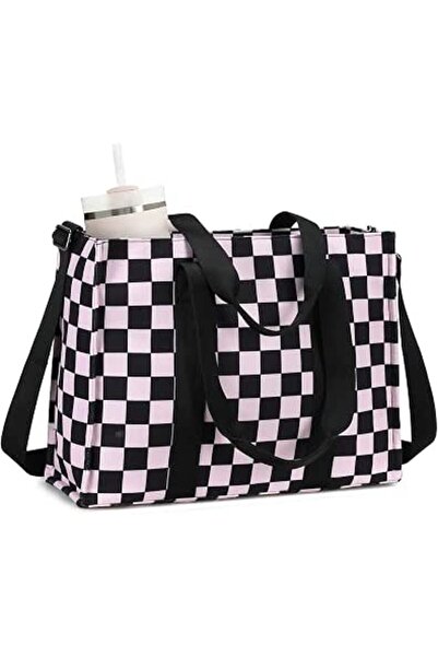 BTOOP Laptop Tote Bag for Women Work 15.6 inch Canvas Shoulder Bags Computer ...