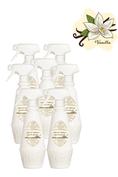 ALREHAB 7 قطع من معطر الهواء الكريمي بنكهة الفانيليا 500 مل