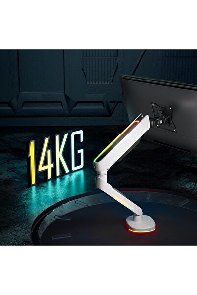 Generic Brand G100 Gaming 24-45” Rgb Monitor Stand (Max: 13kg)
