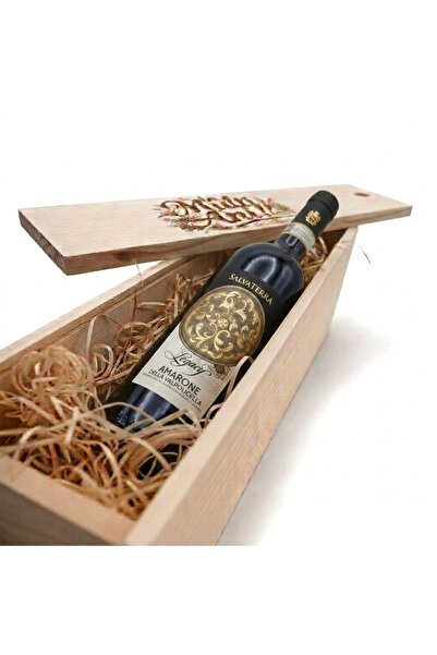 Coulisse Pachet Cadou Cutie Lemn Persoanlizata Vin Rosu Salvaterra Legacy Ama...