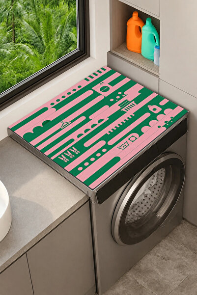 Valerine Life Clothes Dryer Top Organizer Mat Liquid-Proof Cover Clean Flow