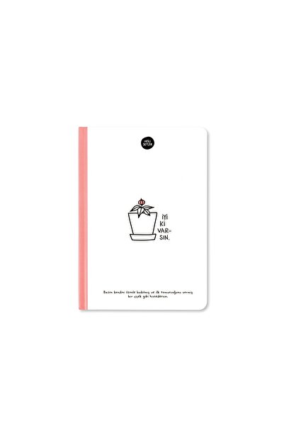 KESKİN COLOR Hisli Şeyler 14x20cm 64yp Çizgili Sert Kapak Ciltli Defter - İyi...