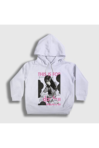 Presmono Unisex Kids White Dahyun This Is for K-Pop Twice Hooded Sweatshirt 6...