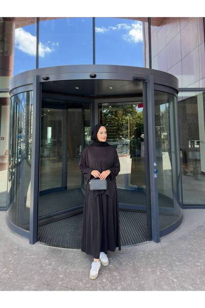 nurvina modest wear Summer Pique Modal Skirt Set