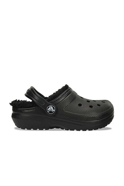 Crocs Classic Lined Clog K Children's Slippers - Black 207010-060 Juststep
