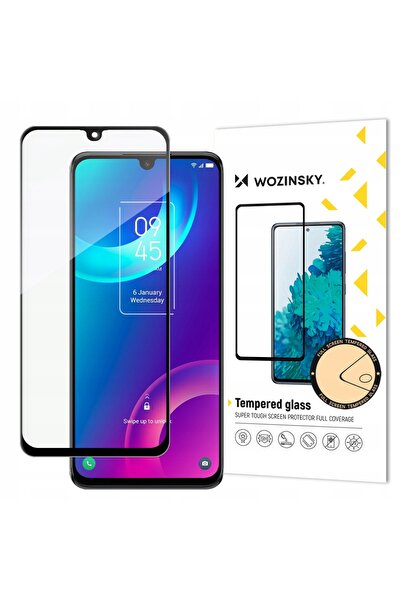 WOZINSKY Sticlă securizată cu adeziv integral pentru TCL 30 Plus, compatibilă...