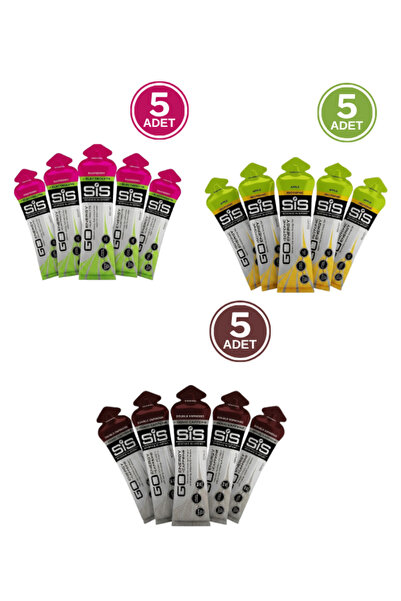 SIS Go Isotonic Energy Gel + Electrolyte Enerji Jeli - Hidrasyon Paketi 15 AD...