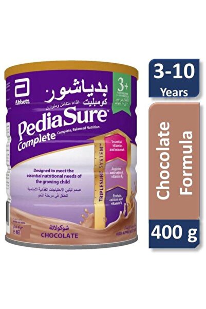 Pediasure مكمل غذائي بالشوكولاتة للأطفال من 3 إلى 10 سنوات 400 جرام